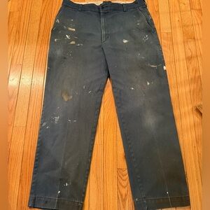 VTG Distressed Painter Pants grunge kurt cobain thrash skater punk